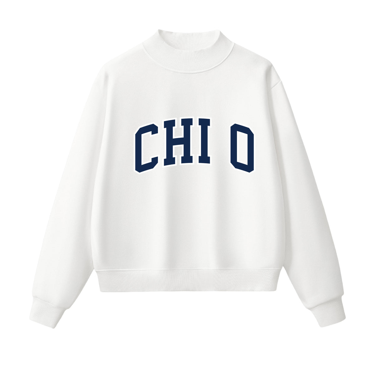 Chi O Essential Mock Neck