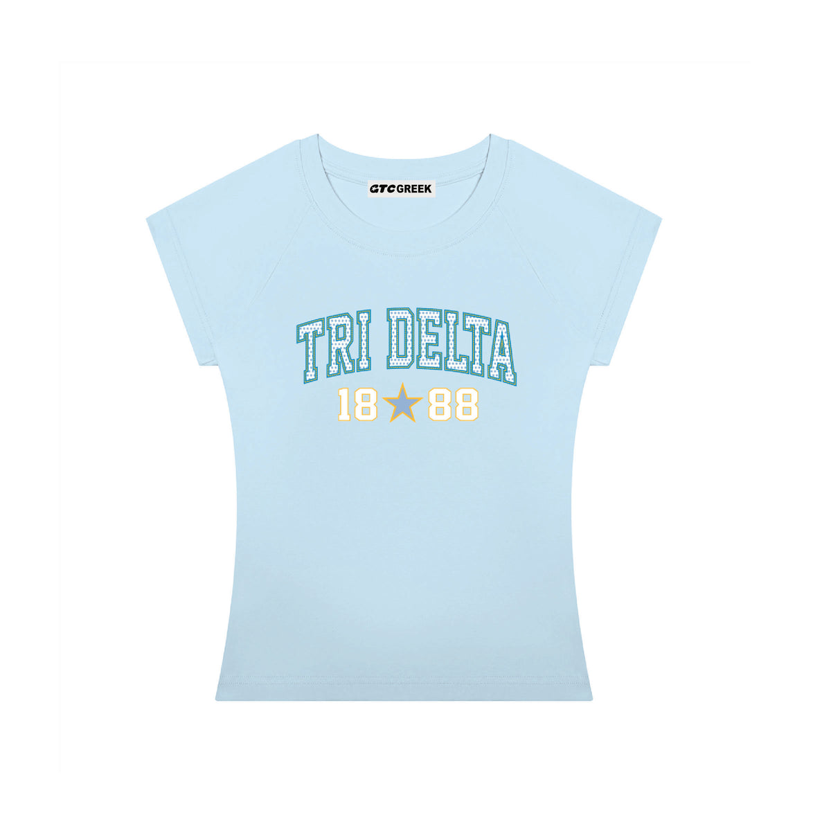 Tri Delta All Star Raglan Tee 2