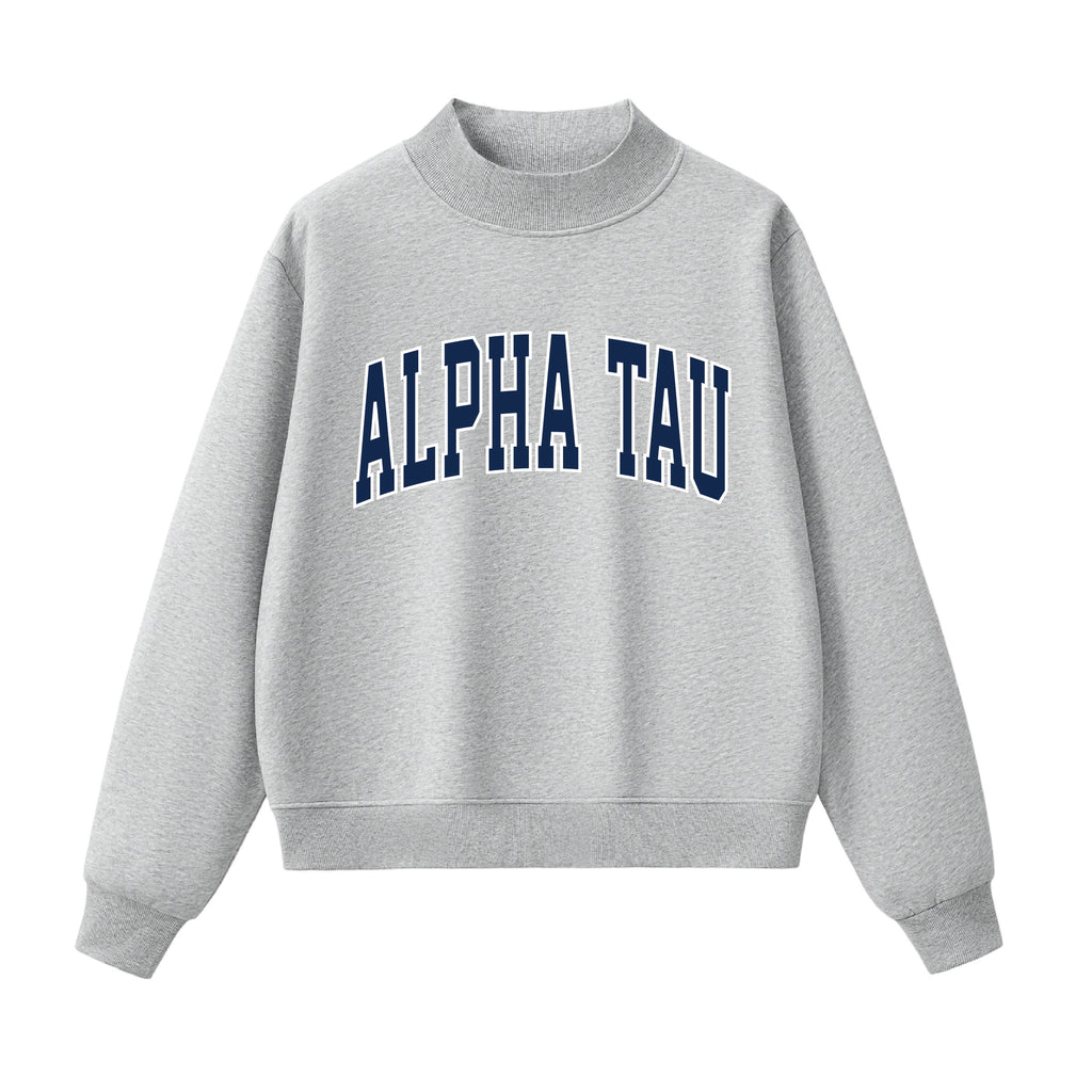 Alpha Sigma Tau Essential Mock Neck