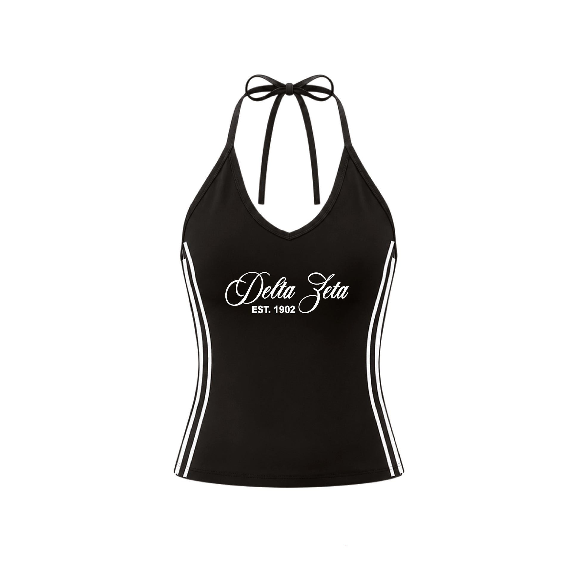 Delta Zeta Script Halter